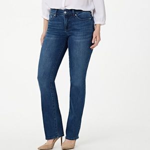 BRAND NEW! NYDJ Marilyn Straight LiftxTuck Jeans Size 12 Extra Long